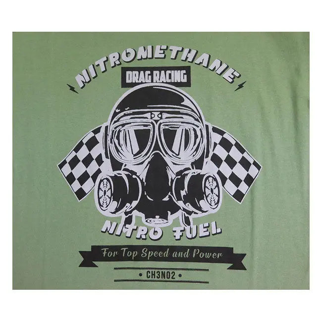 Rusty Pistons Nitromethane T-Shirt  - FREE UK Shipping, FREE 365 Day Returns | Moto Central