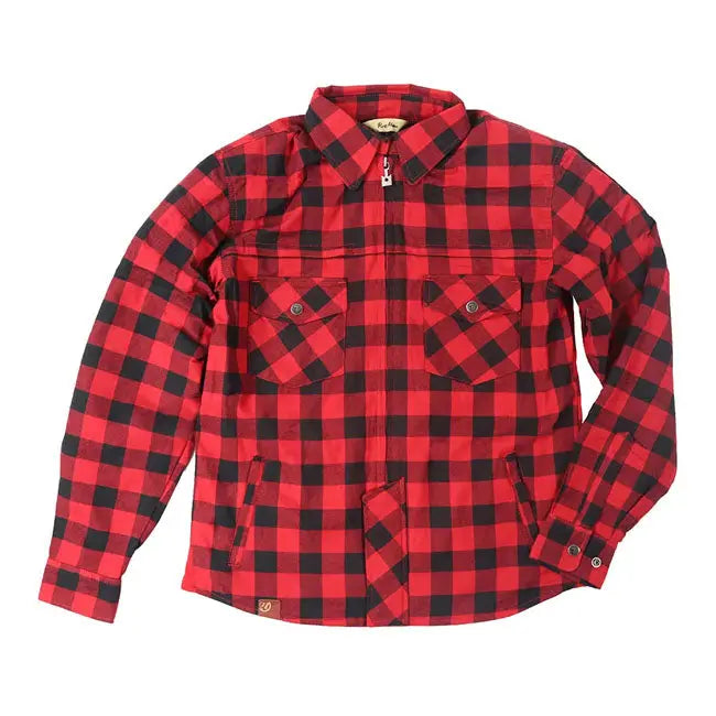 Rusty Pistons Rixby Shirt Red  - FREE UK Shipping, FREE 365 Day Returns | Moto Central