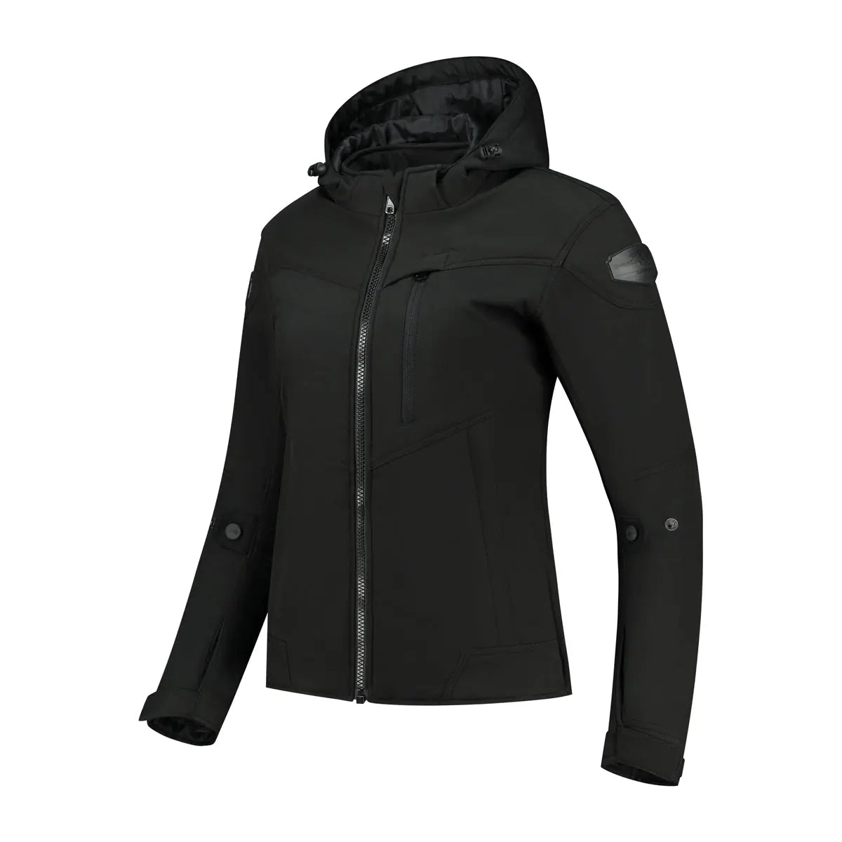 Rusty Stitches Ann Ladies Textile Jacket Black - FREE UK Shipping, FREE 365 Day Returns | Moto Central