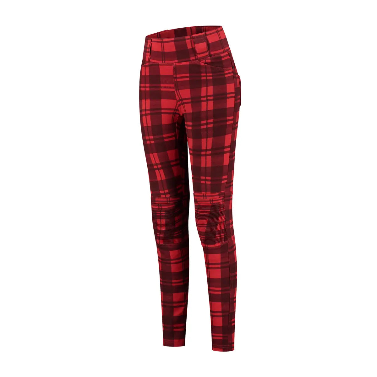 Rusty Stitches Claudia V2 Ladies Leggings Red / Black - FREE UK Shipping, FREE 365 Day Returns | Moto Central