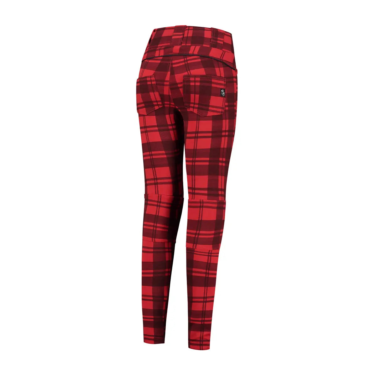 Rusty Stitches Claudia V2 Ladies Leggings Red / Black - FREE UK Shipping, FREE 365 Day Returns | Moto Central