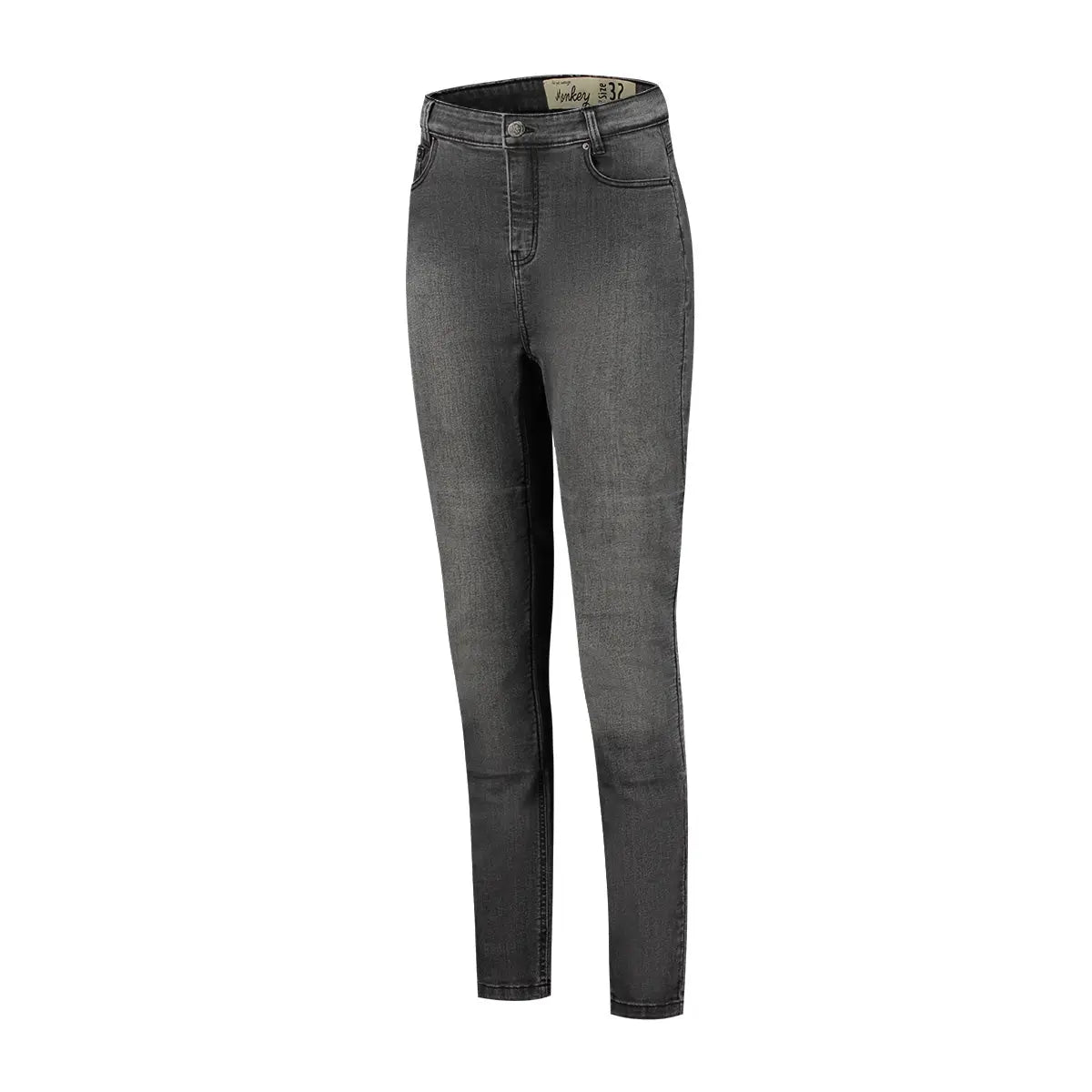 Rusty Stitches Emma Ladies Denim Jeans Black - FREE UK Shipping, FREE 365 Day Returns | Moto Central