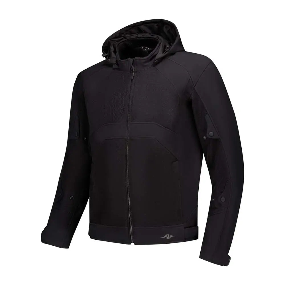 Rusty Stitches Felix Textile Jacket Black - FREE UK Shipping, FREE 365 Day Returns | Moto Central