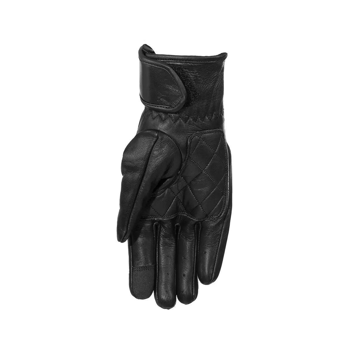 Rusty Stitches Kathy Ladies Leather Gloves Black - FREE UK Shipping, FREE 365 Day Returns | Moto Central