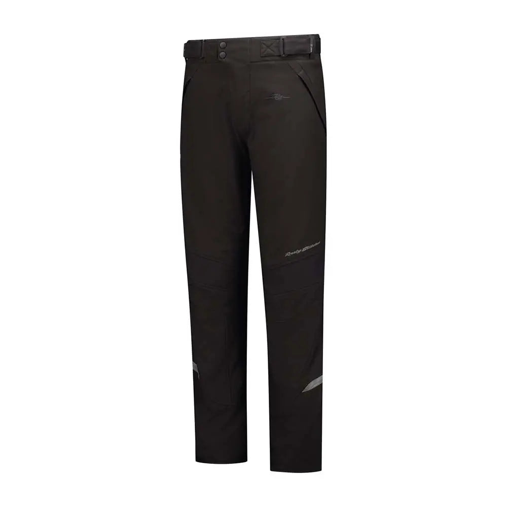 Rusty Stitches Nero Textile Trouser Black - FREE UK Shipping, FREE 365 Day Returns | Moto Central