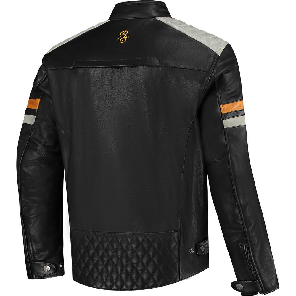 Rusty Stitches Jari V2 Jacket Black / Light Grey / Gold