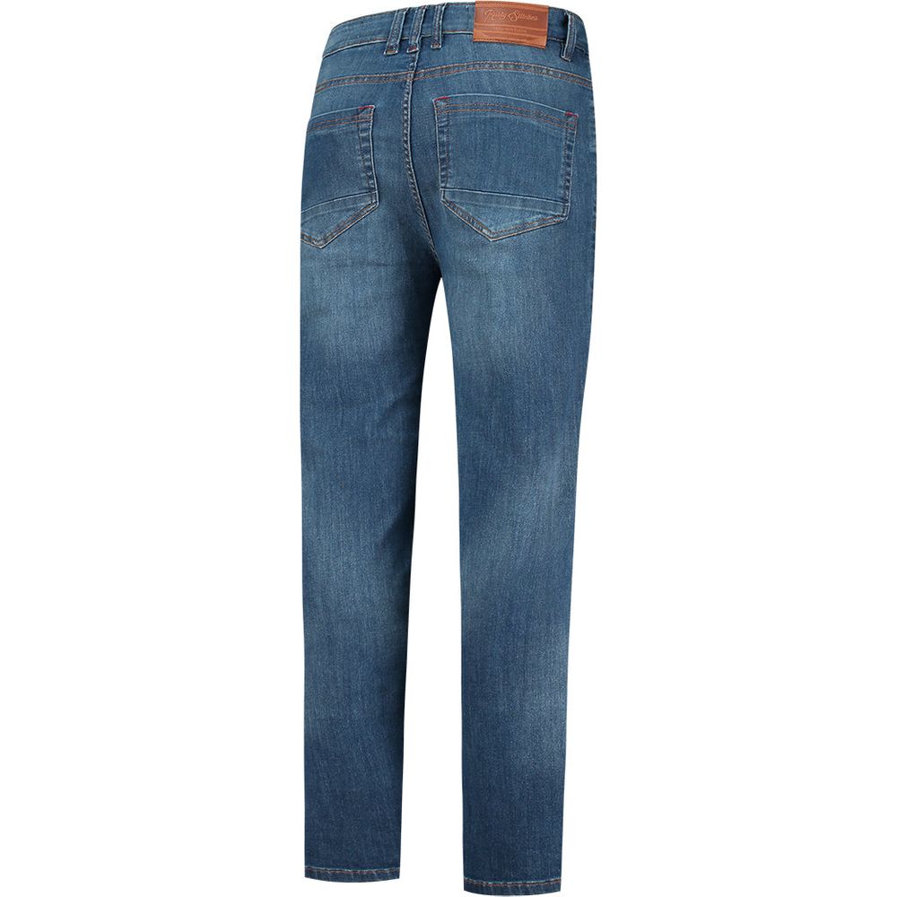 Rusty Stitches Logan Trouser Denim Blue