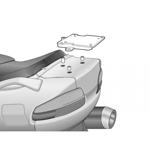 SHAD Top Box Fitting Kit For Suzuki Burgman 650 Models