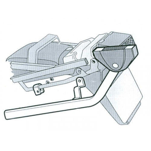 SHAD Top Box Fitting Kit For Suzuki GS 500 E Models