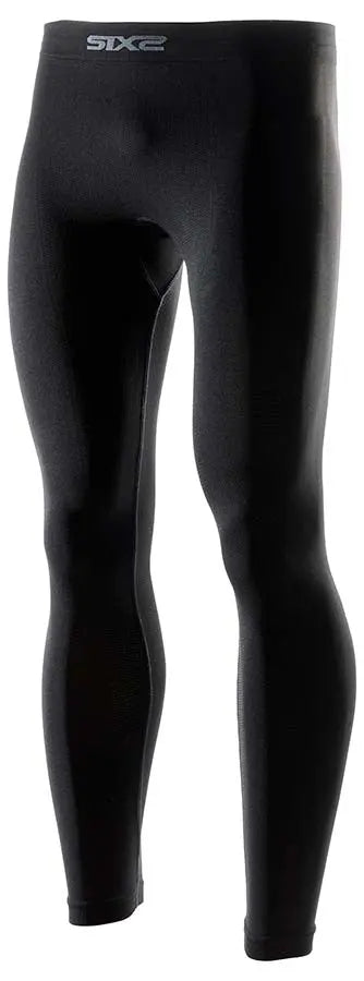 SIXS Base Layer Leggings Black Black - FREE UK Shipping, FREE 365 Day Returns | Moto Central