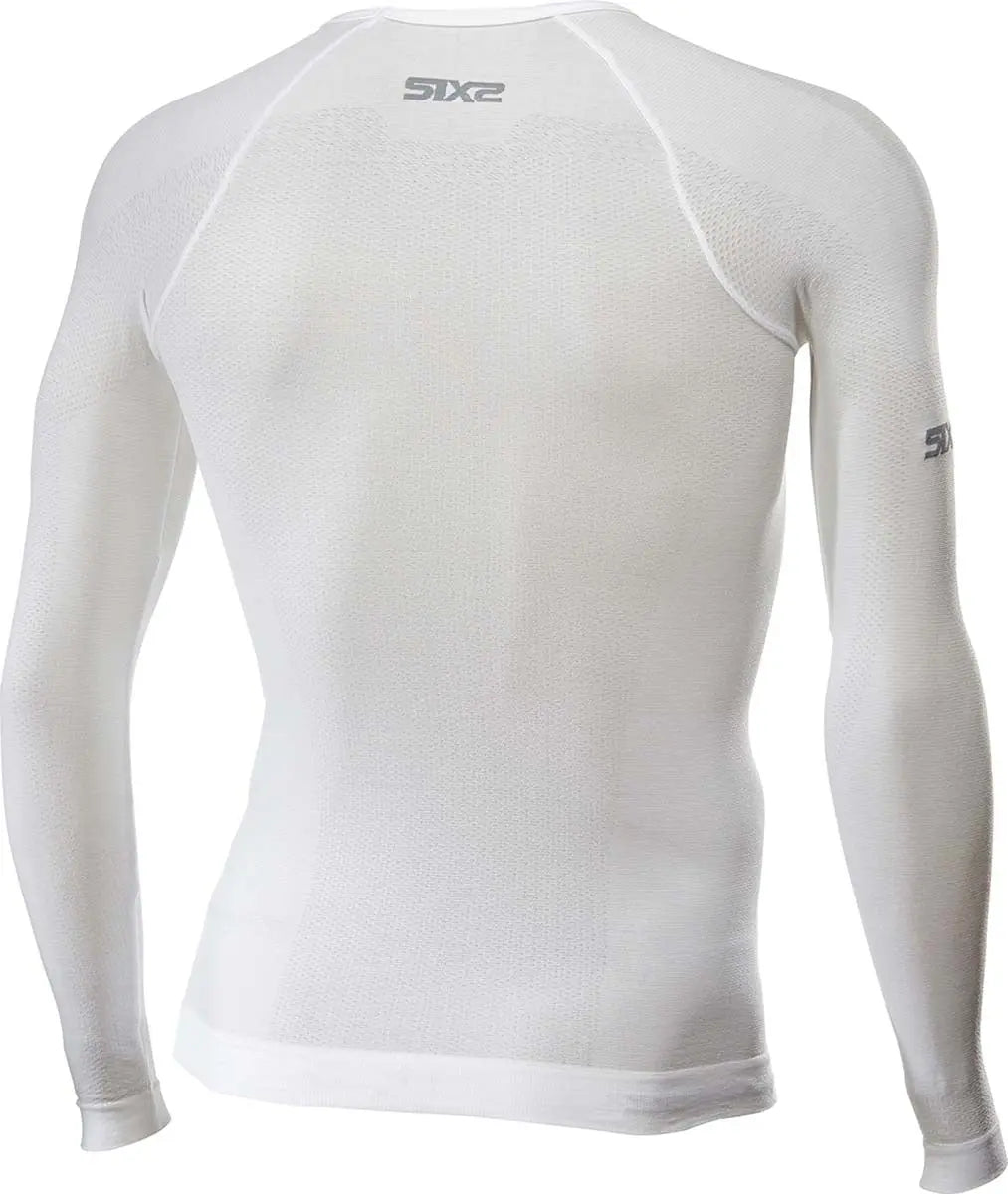 SIXS BreezyTouch Long Sleeves Jersey White - FREE UK Shipping, FREE 365 Day Returns | Moto Central