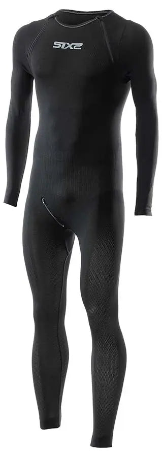 SIXS Complete Undersuit Black Black - FREE UK Shipping, FREE 365 Day Returns | Moto Central