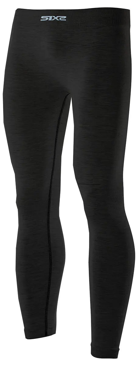 SIXS Merino Wool Leggings Black - FREE UK Shipping, FREE 365 Day Returns | Moto Central