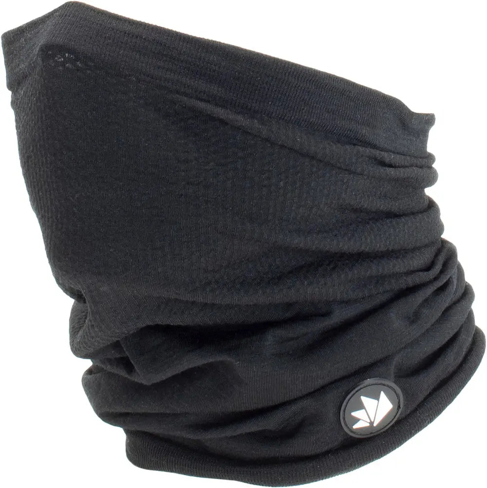 SIXS Merino Wool Neck Warmer Black - FREE UK Shipping, FREE 365 Day Returns | Moto Central