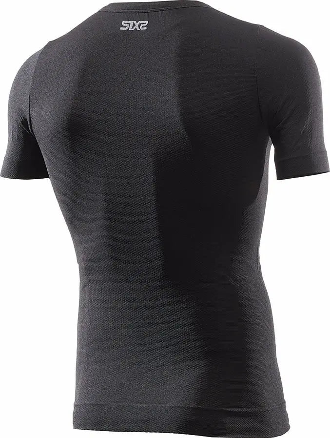 SIXS TS1 V2 Base Layer Short Sleeves Shirt Black - FREE UK Shipping, FREE 365 Day Returns | Moto Central