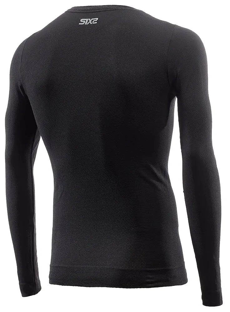 SIXS TS2 V2 Base Layer Long Sleeves Shirt Black - FREE UK Shipping, FREE 365 Day Returns | Moto Central