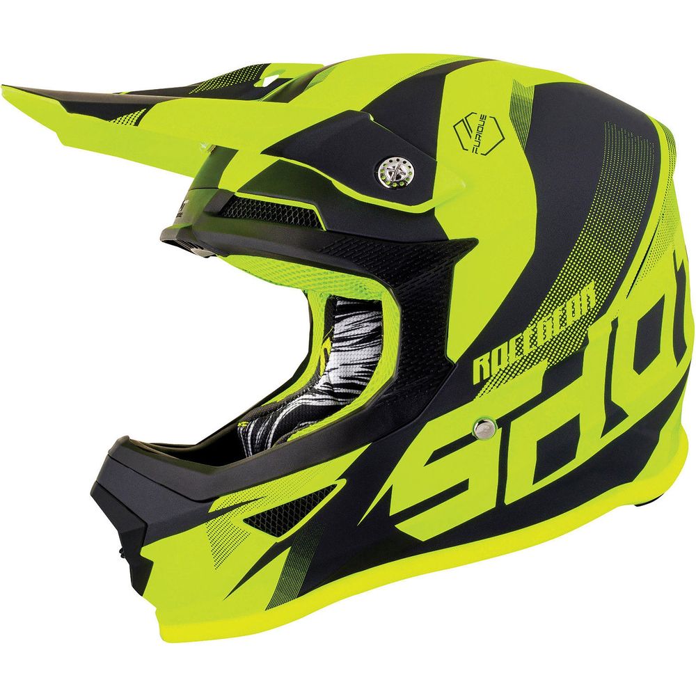 Shot Furious MX Helmet Ultimate Matt Neon Yellow