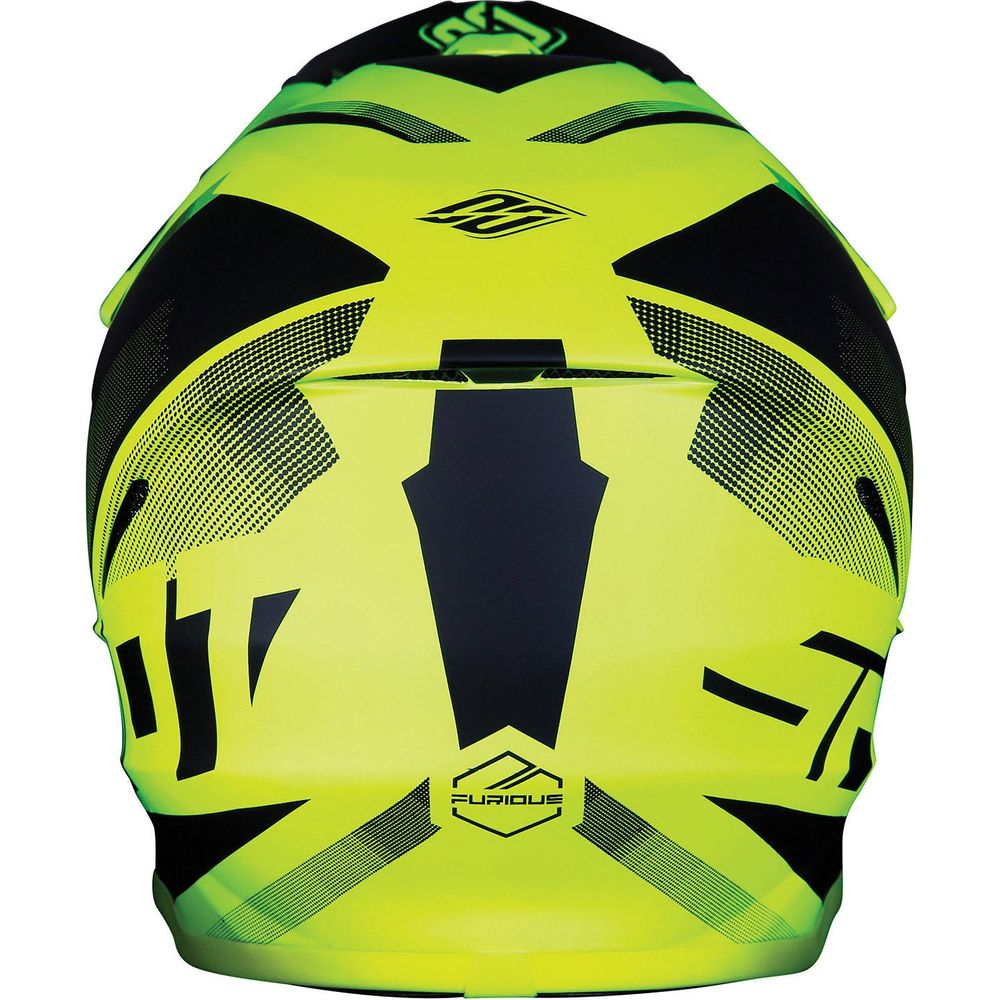 Shot Furious MX Helmet Ultimate Matt Neon Yellow