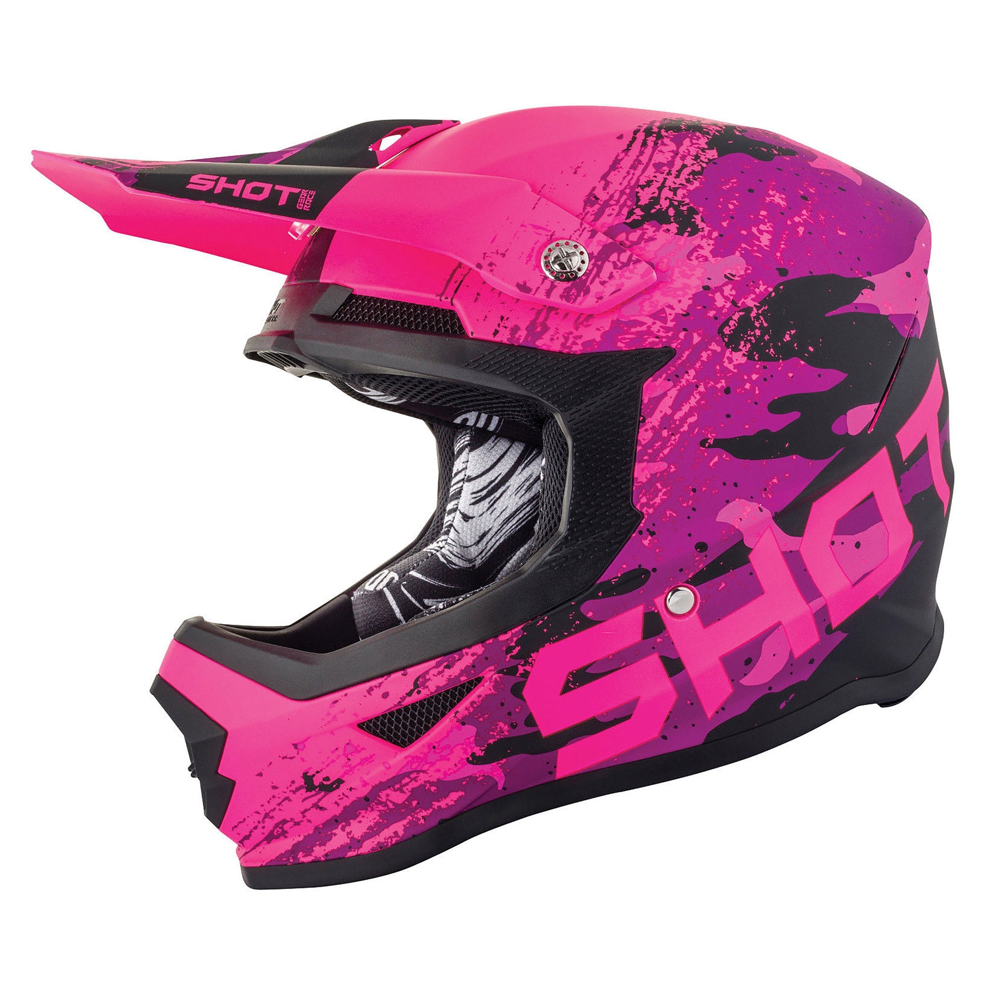 Shot Furious Youth MX Helmet Counter Gloss Pink