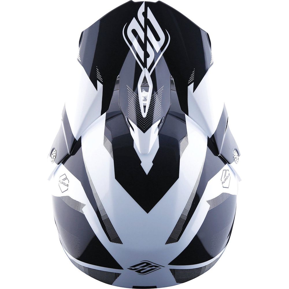 Shot Furious Youth MX Helmet Ultimate Black / White