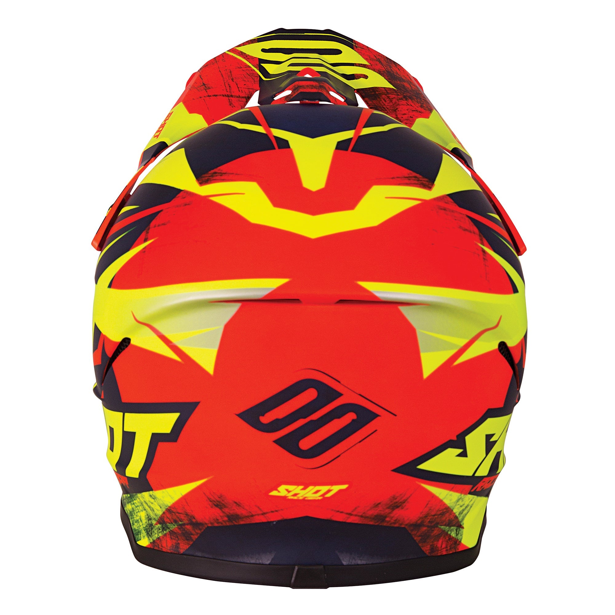 Shot Furious Kids MX Helmet Ventury Glossy Neon Orange