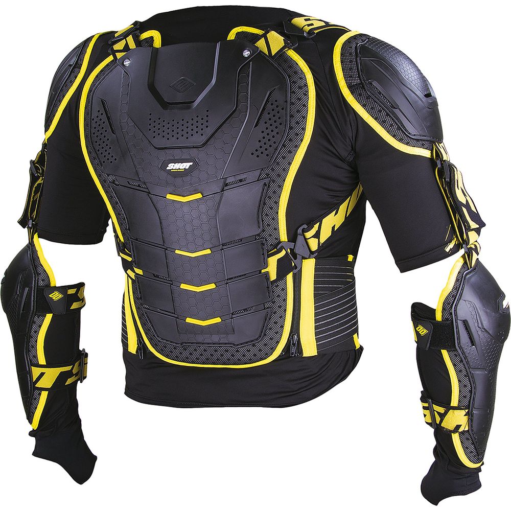 Shot Interceptor Body Armour Black / Yellow