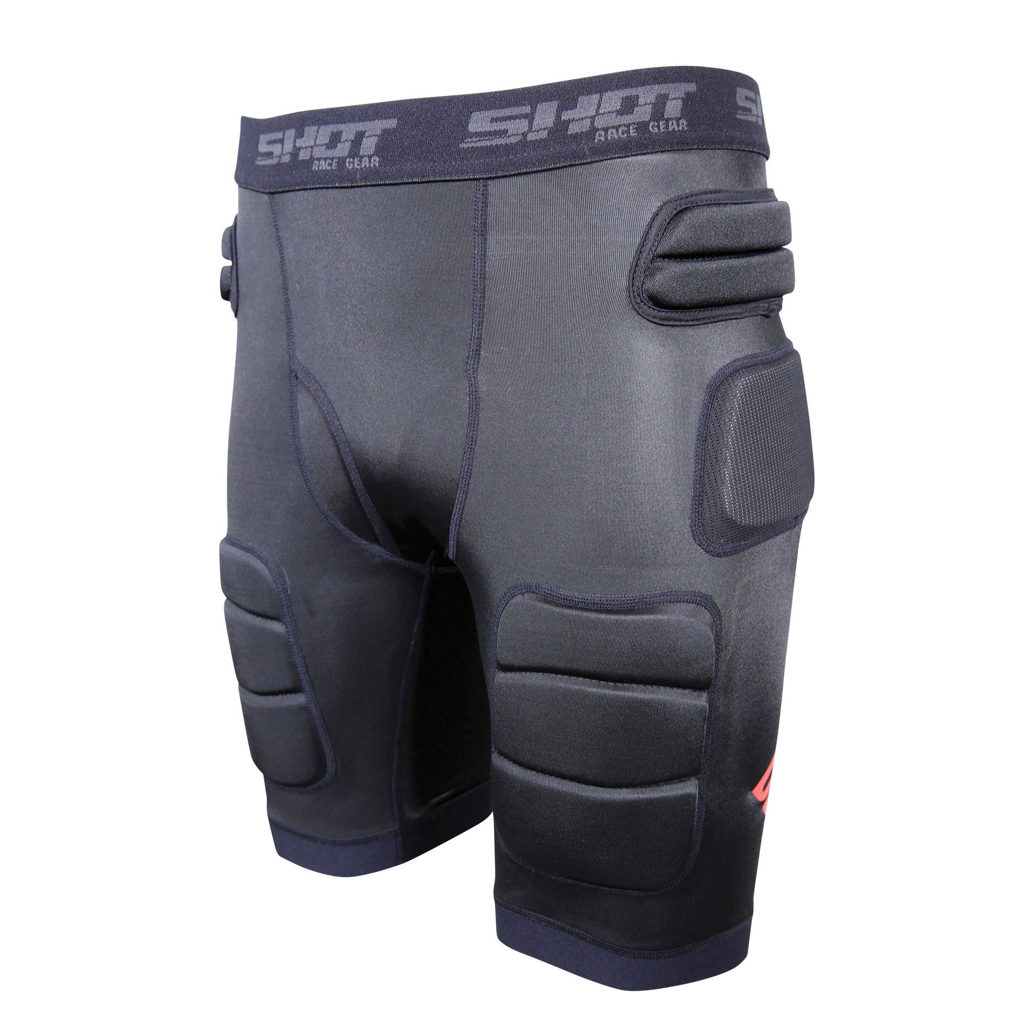 Shot MX Interceptor Protector Shorts Black  - FREE UK Delivery - Moto Central