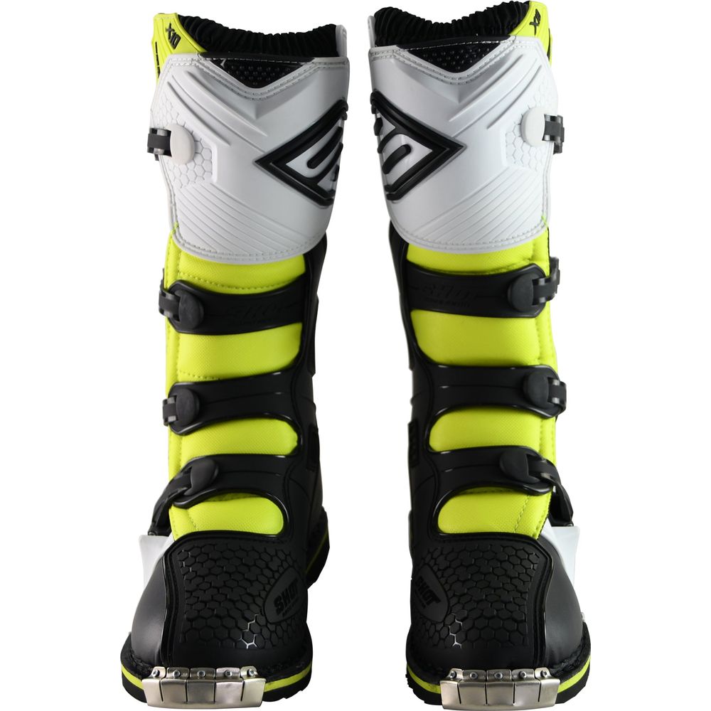 Shot X10 2.0 MX Boots Black / White / Yellow