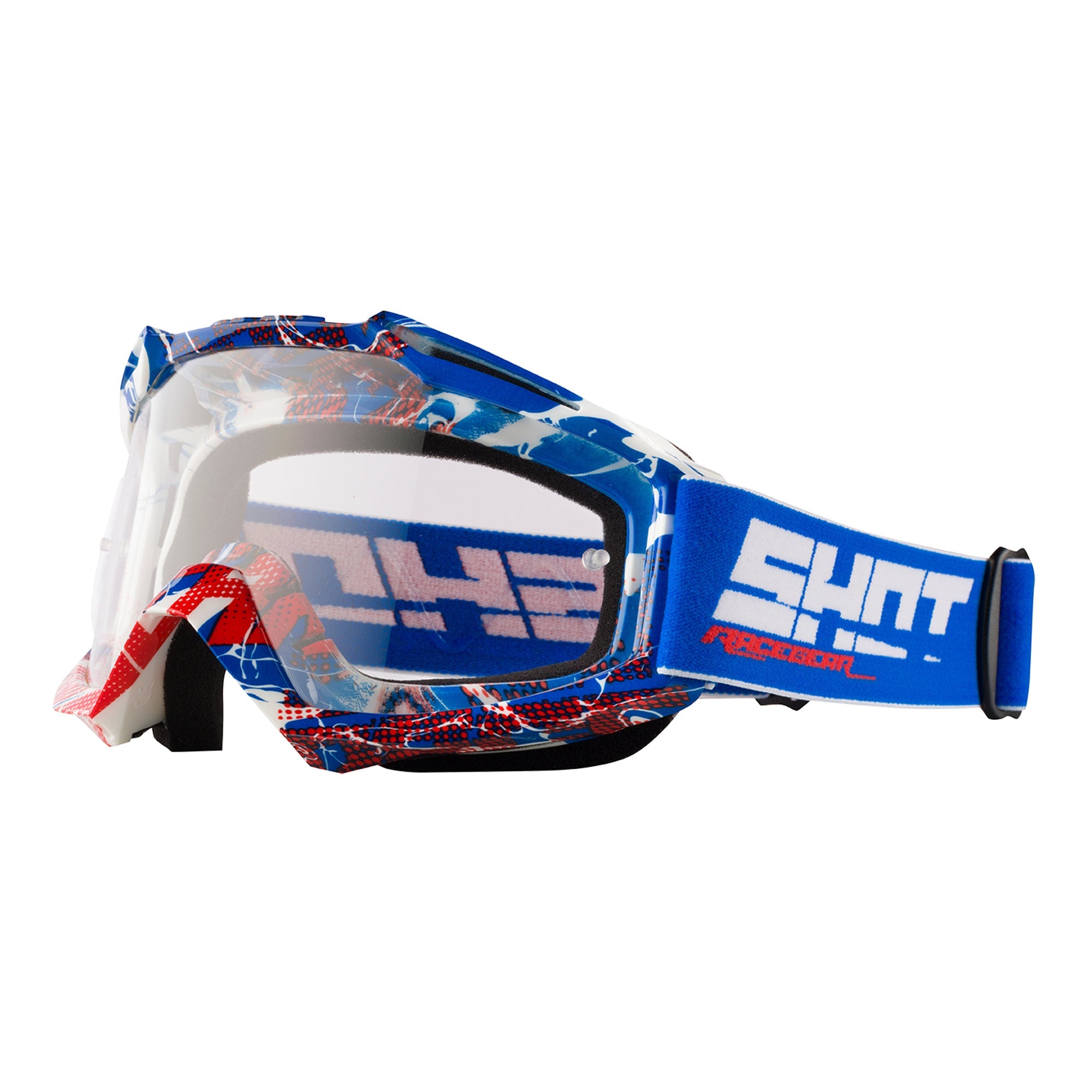 Shot Assault Mist Goggles Gloss Blue / Red