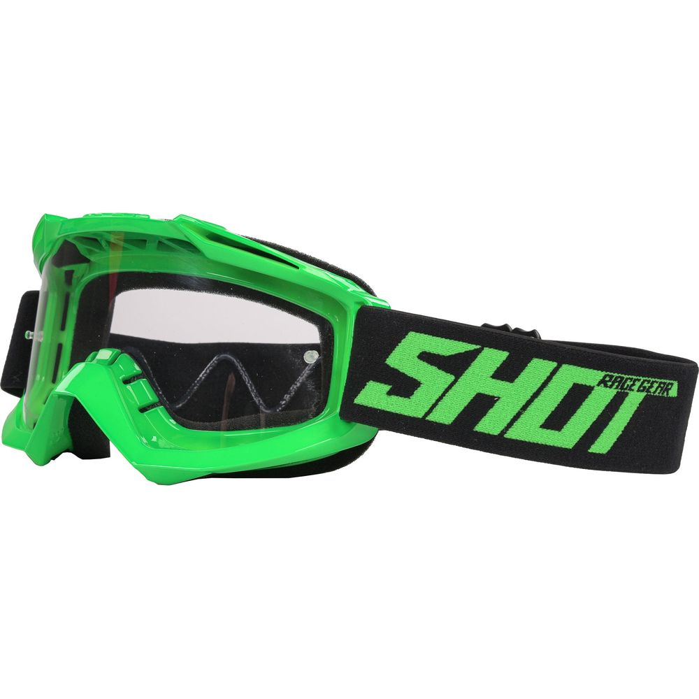 Shot Assault Goggles Neon Green