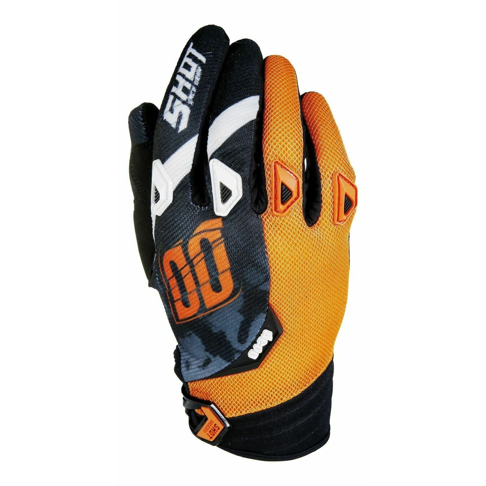 Shot Devo Squad Orange MX Gloves