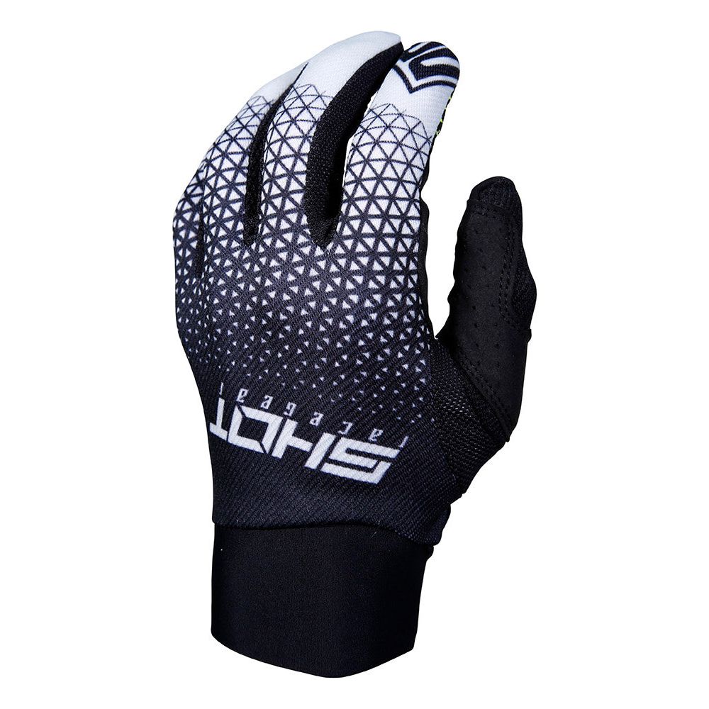 Shot Aerolite Delta Gloves Grey / Neon Yellow