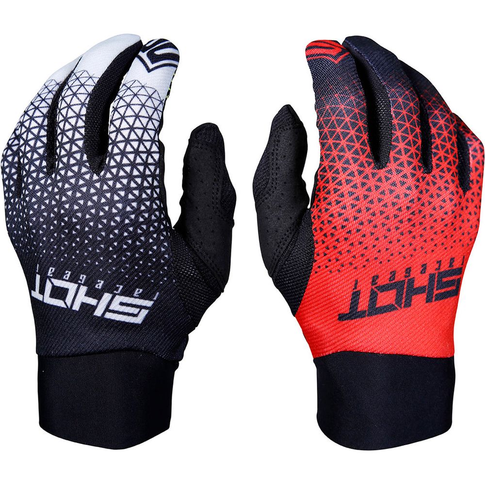 Shot Aerolite Delta Gloves Blue / Red