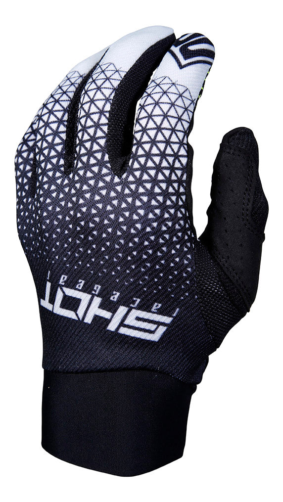 Shot Aerolite Delta Gloves Blue / Red - FREE UK Shipping, FREE 365 Day Returns | Moto Central