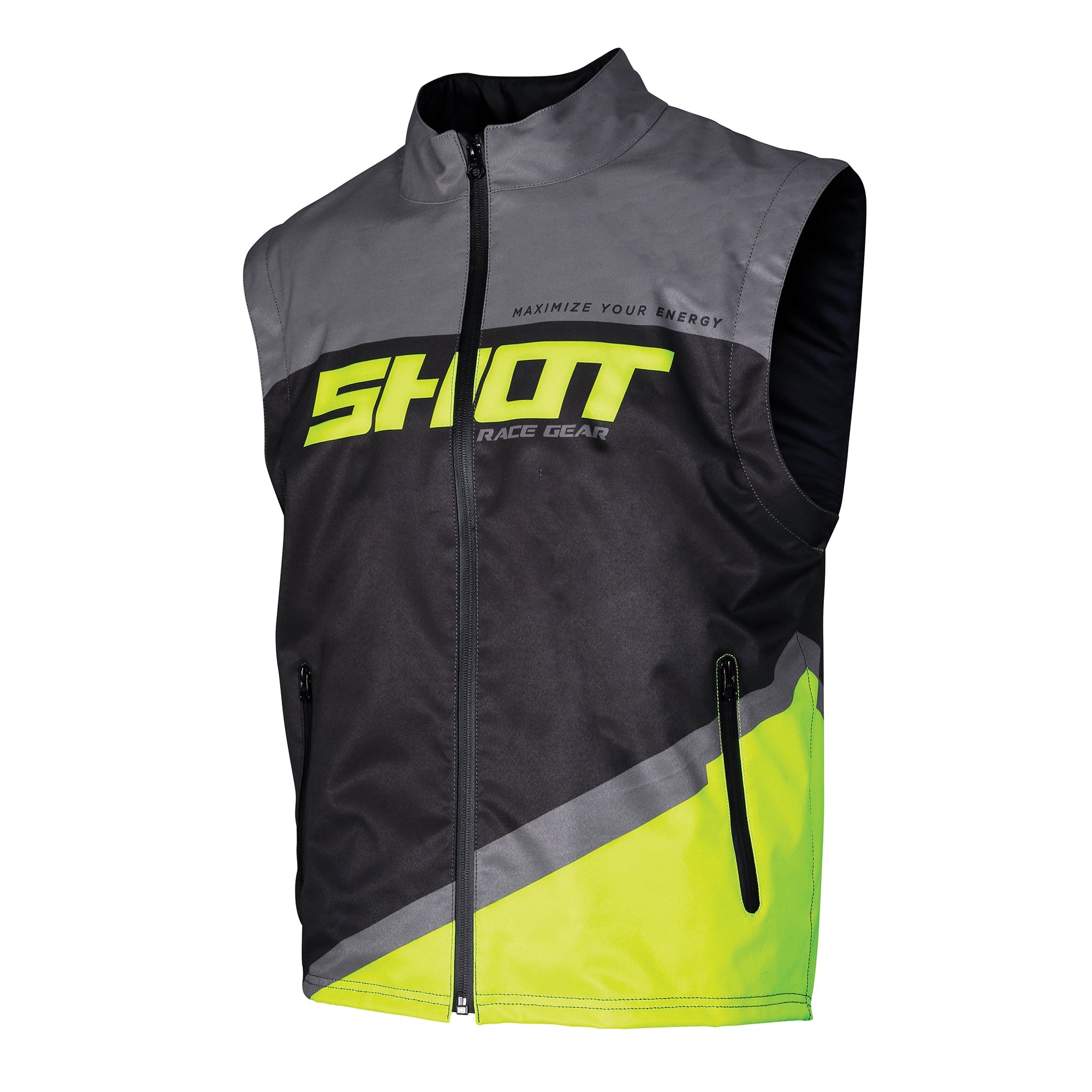 Shot Lite Bodywarmer Neon Yellow