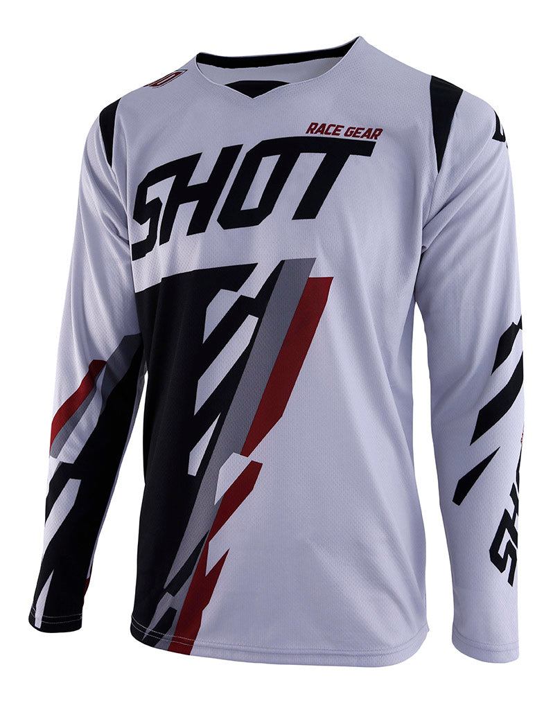 Shot Contact Score MX Jersey Grey  - FREE UK Delivery - Moto Central