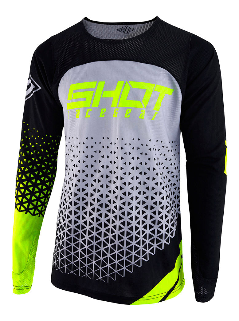 Shot Aerolite Delta MX Jersey Yellow