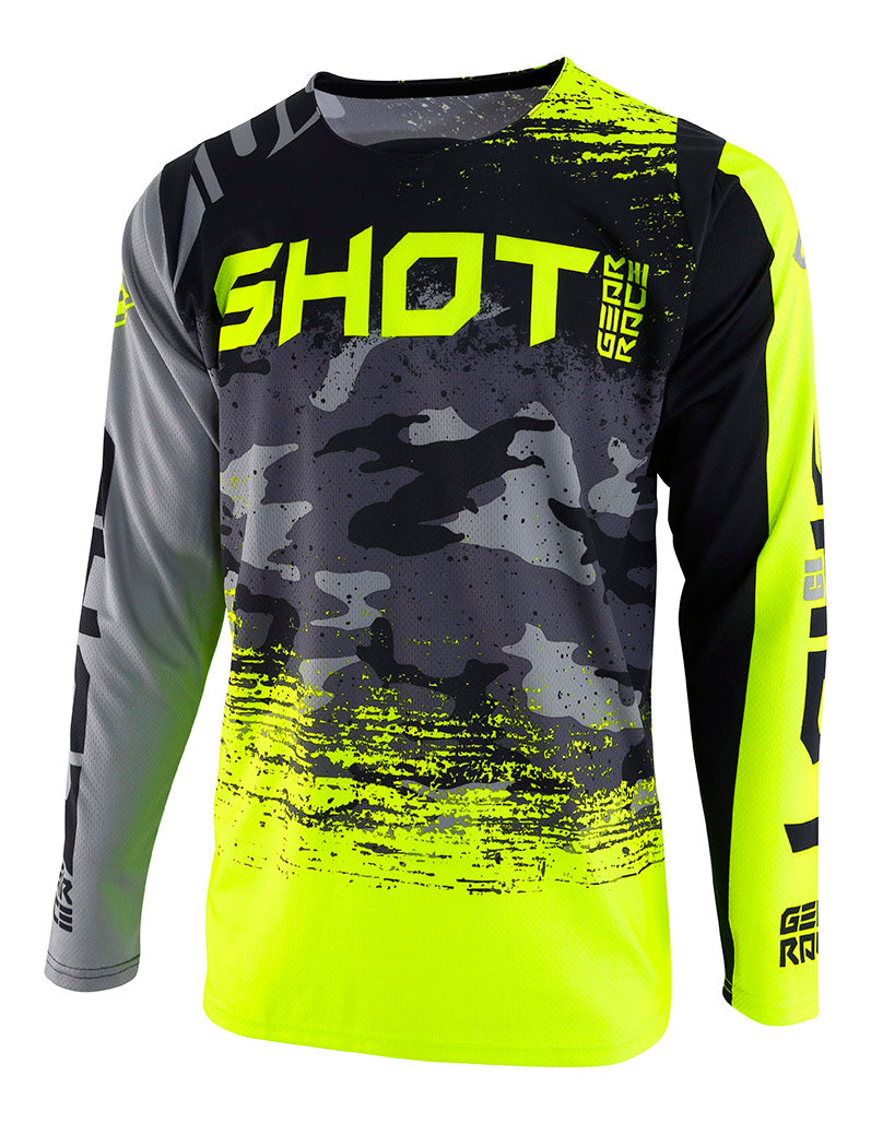 Shot Contact Counter MX Jersey Grey