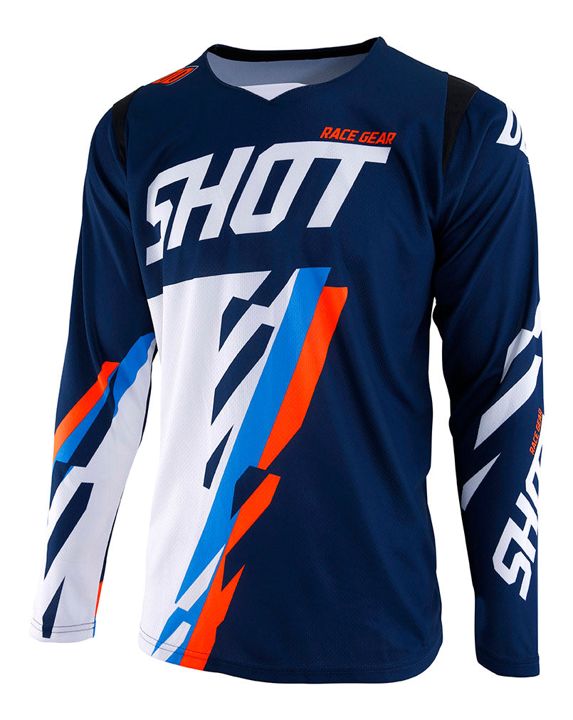 Shot Contact Score MX Jersey Orange