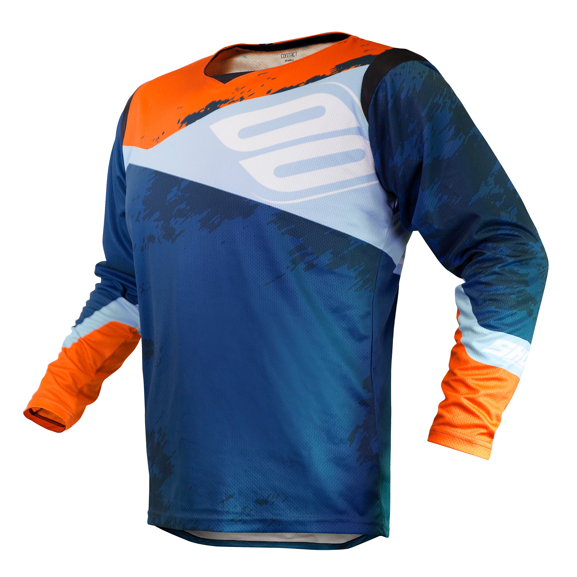 Shot Contact MX Jersey Shadow Blue / Orange  - FREE UK Delivery - Moto Central