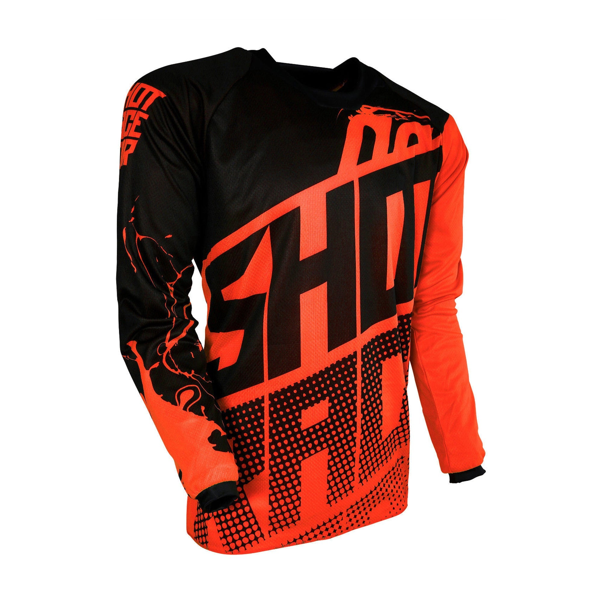 Shot Devo Kids MX Jersey Venom Neon Orange