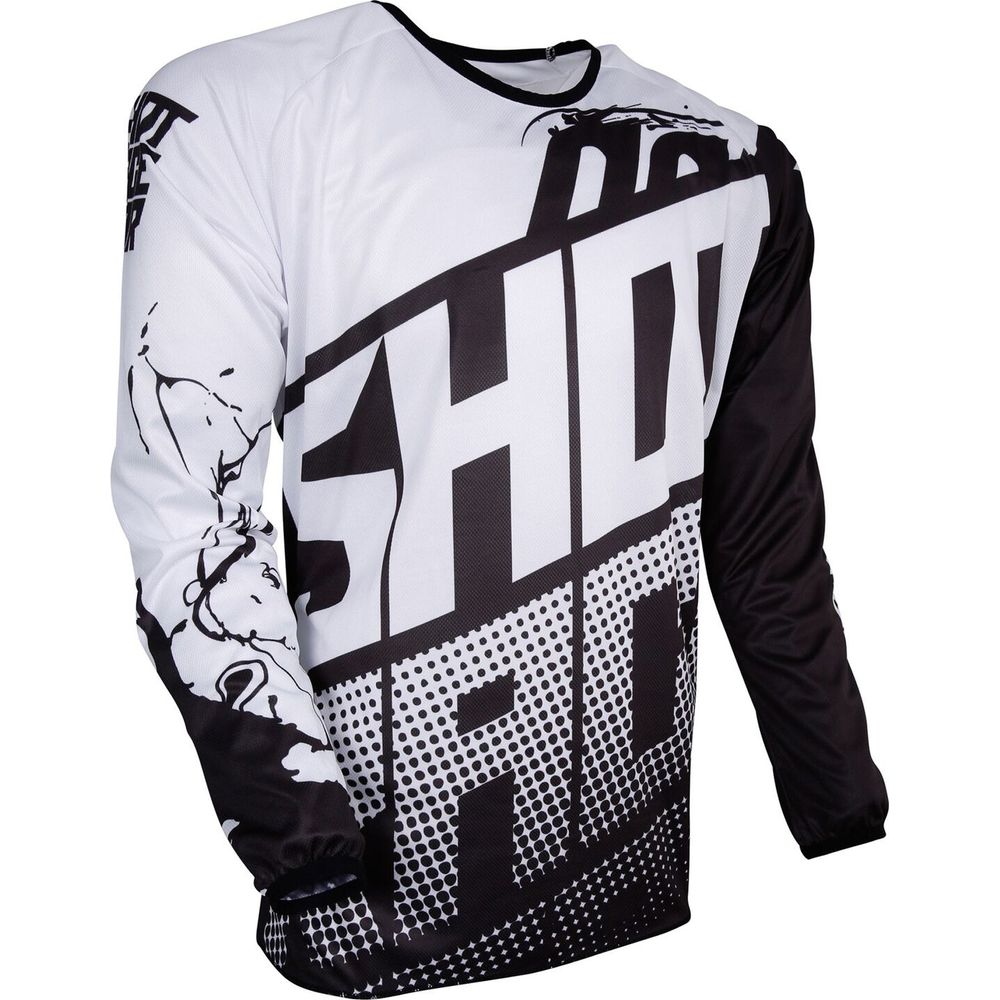 Shot Devo Kids MX Jersey Venom Black / White