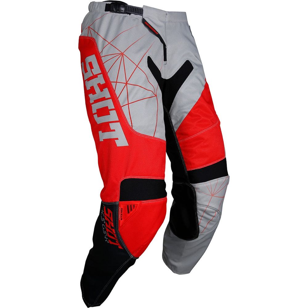 Shot Contact Infinite MX Trouser Grey / Red