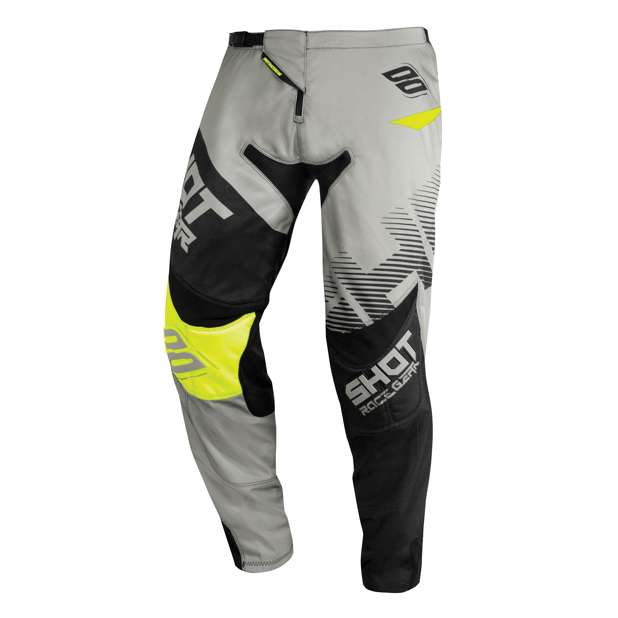 Shot Contact MX Trouser Trust Grey / Neon Yellow