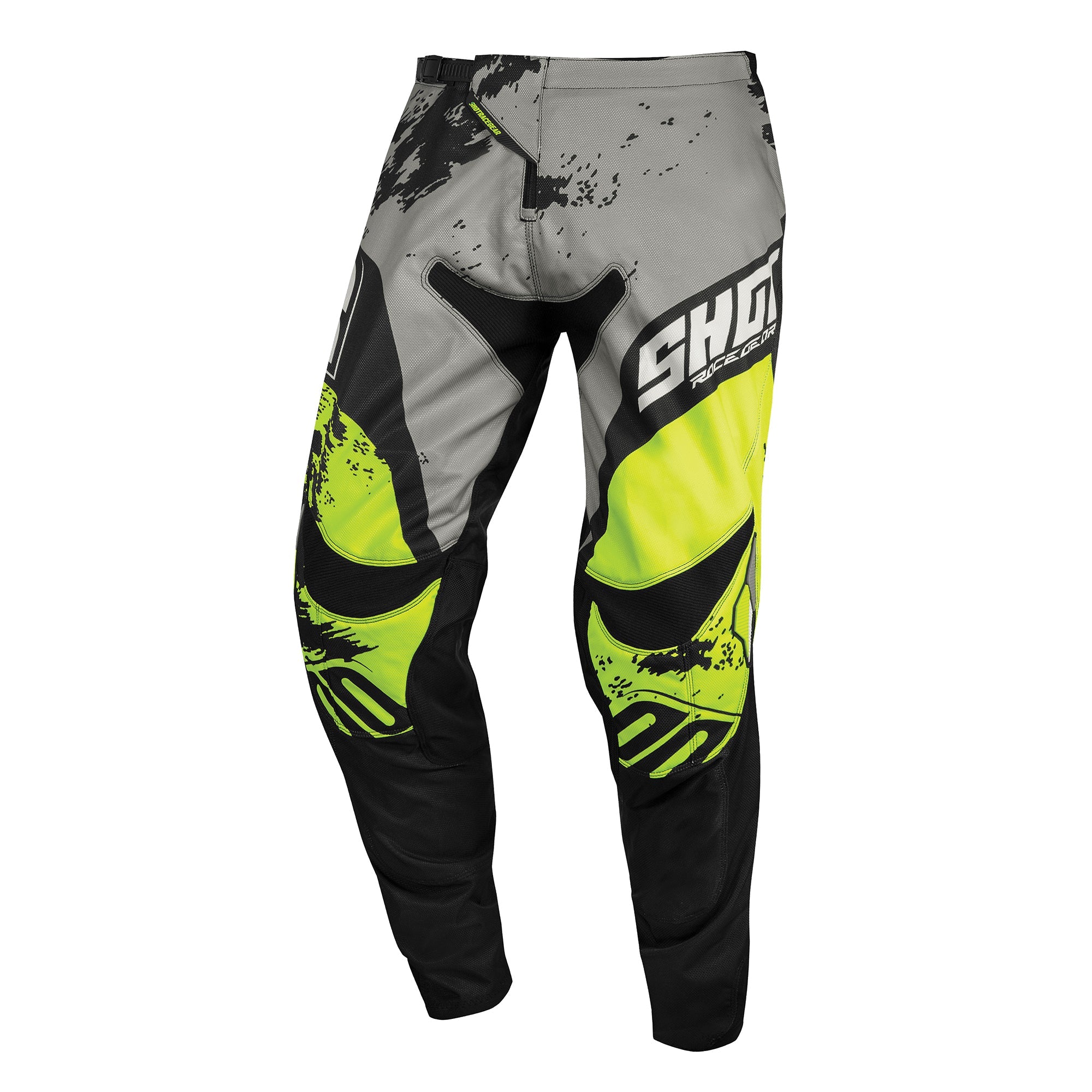 Shot Contact MX Trouser Shadow Grey / Neon Yellow