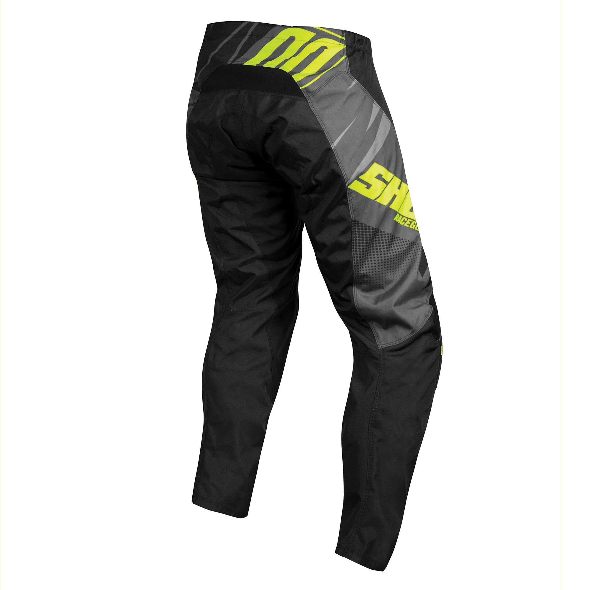 Shot Devo MX Trouser Ventury Grey / Neon Yellow