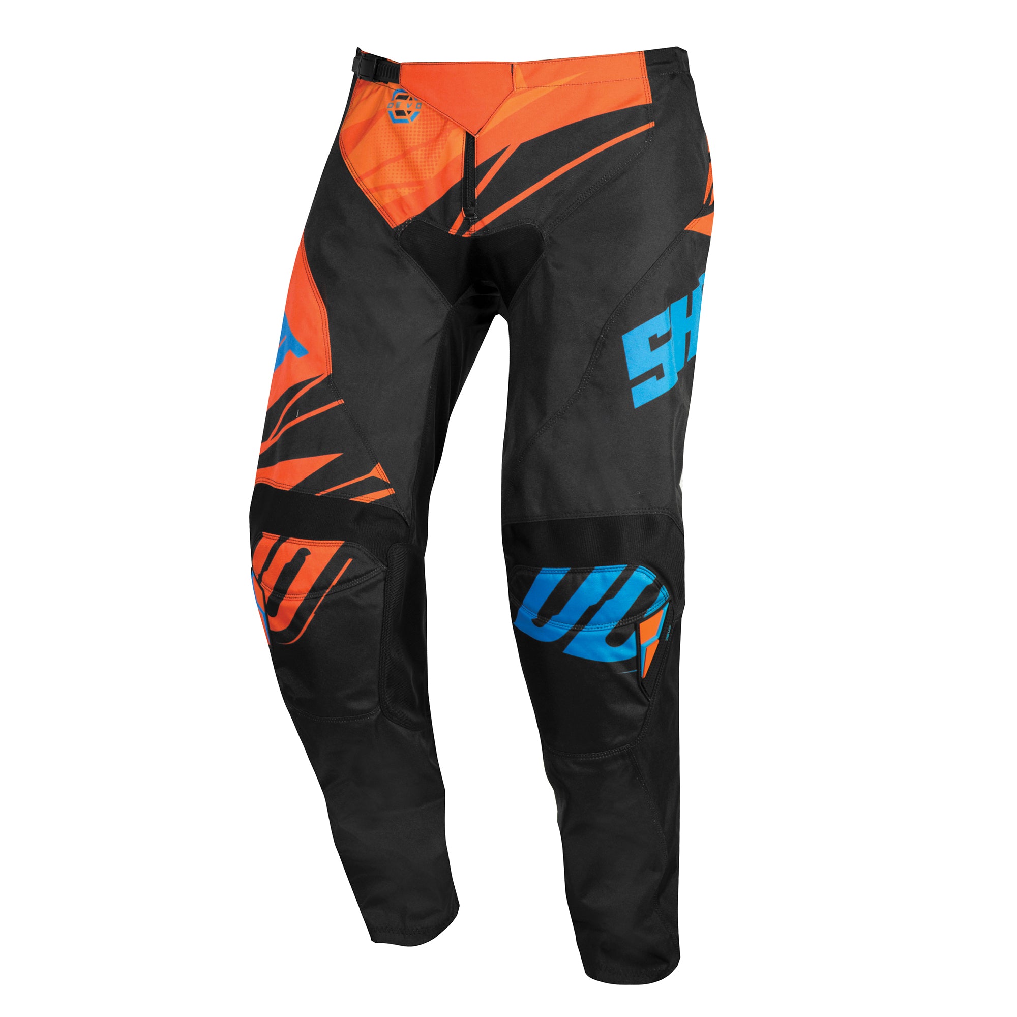 Shot Devo MX Trouser Ventury Orange / Blue - FREE UK Shipping, FREE 365 Day Returns | Moto Central