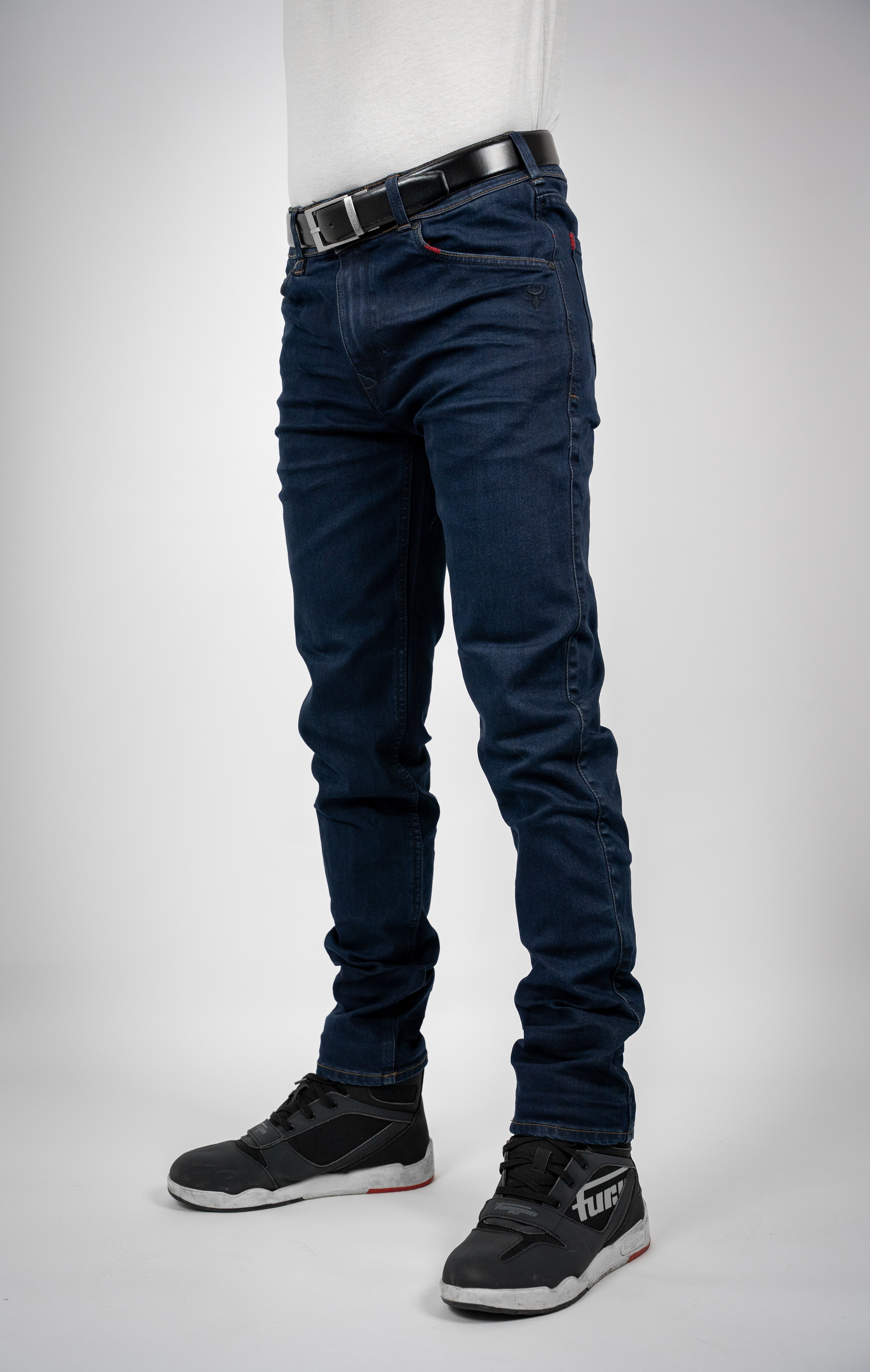 Bull-it Spitfire Slim Fit Denim Jeans Blue - FREE UK Shipping, FREE 365 Day Returns | Moto Central