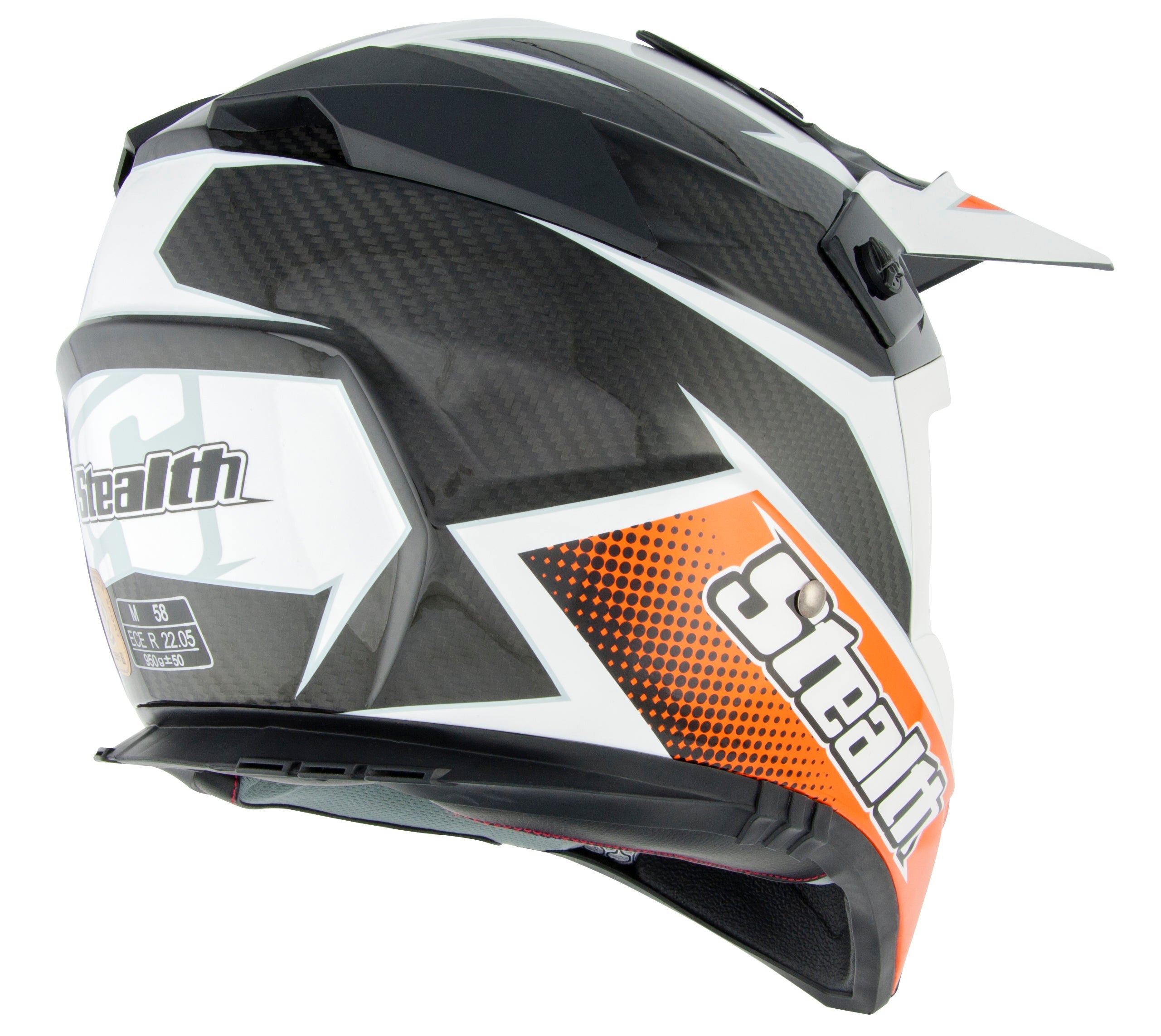 Stealth HD210 GP Replica MX Helmet Orange