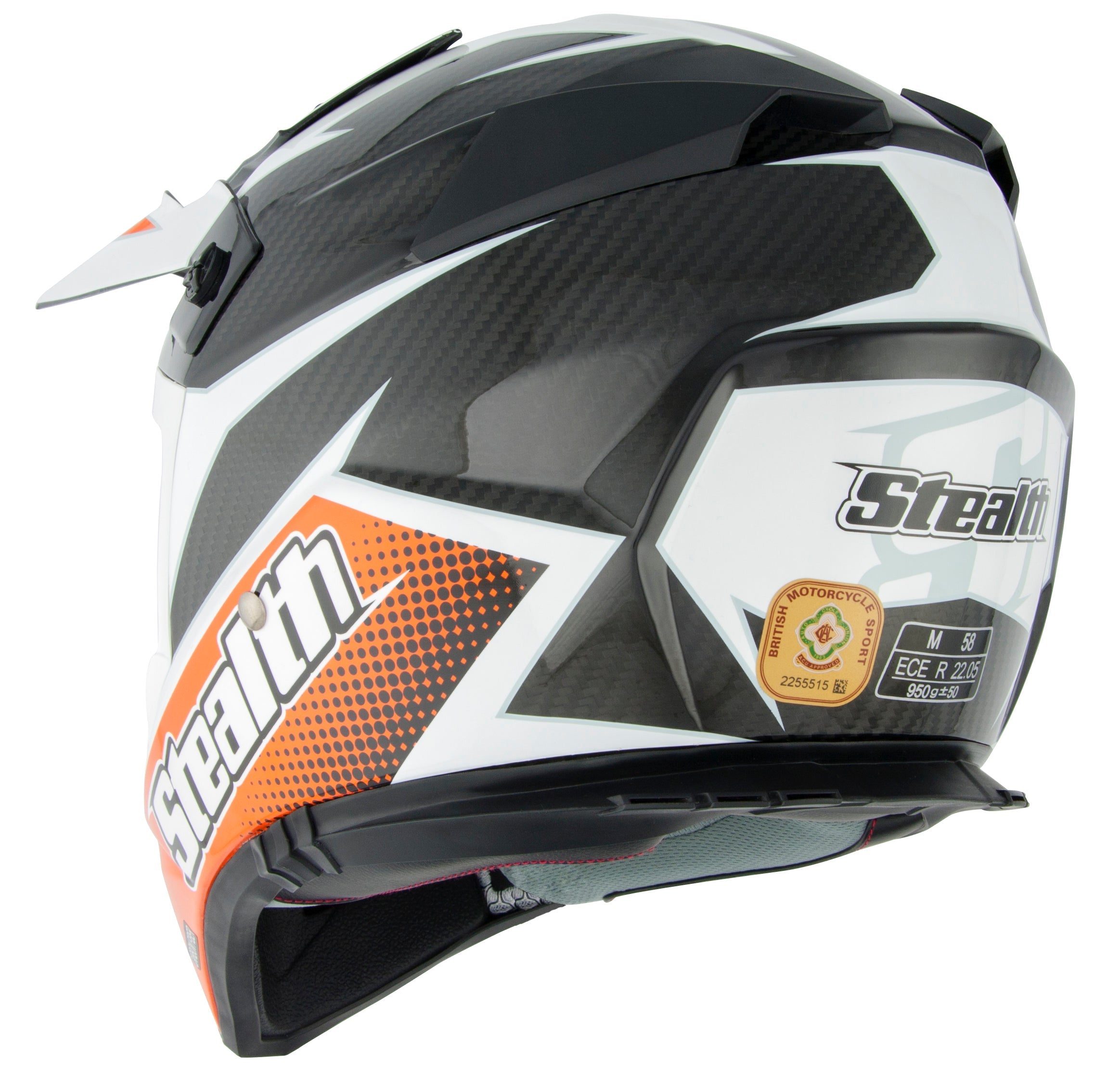 Stealth HD210 GP Replica MX Helmet Orange